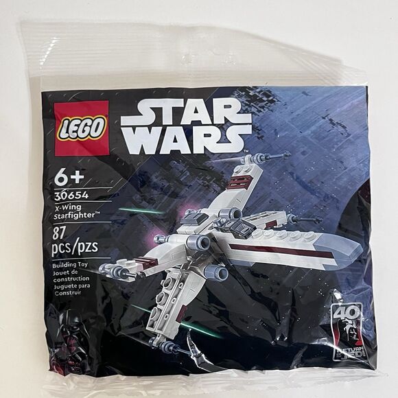 LEGO 30654 Star Wars X-Wing Starfighter 87 Pieces New/Sealed 2023 - Picture 1 of 5